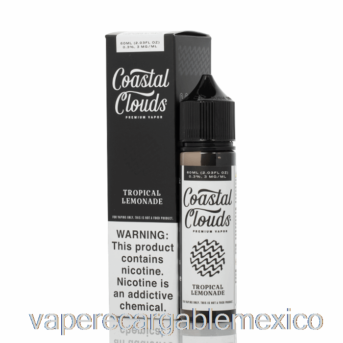 Limonada Tropical Recargable Vape - Nubes Costeras Co. - 60ml 0mg